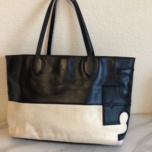 Used *Navy* Tory Burch Tote